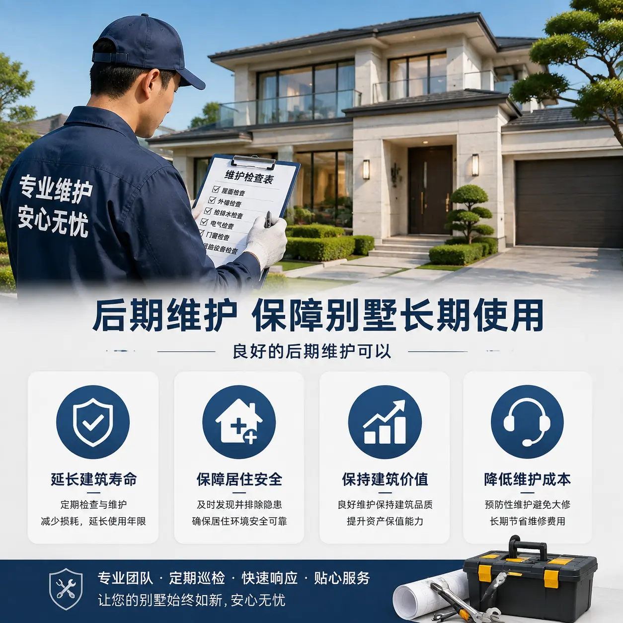 别墅建造公司推荐： 西秀 施工质量的关键要素