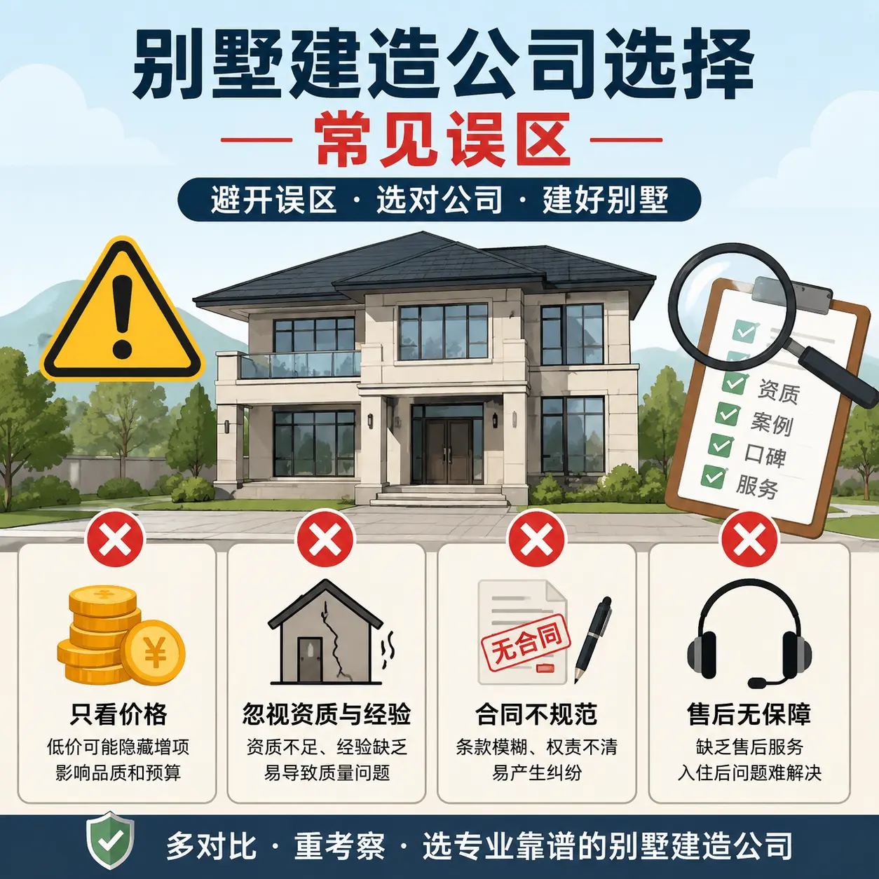 西秀 别墅建造公司推荐：了解市场行情与服务内容