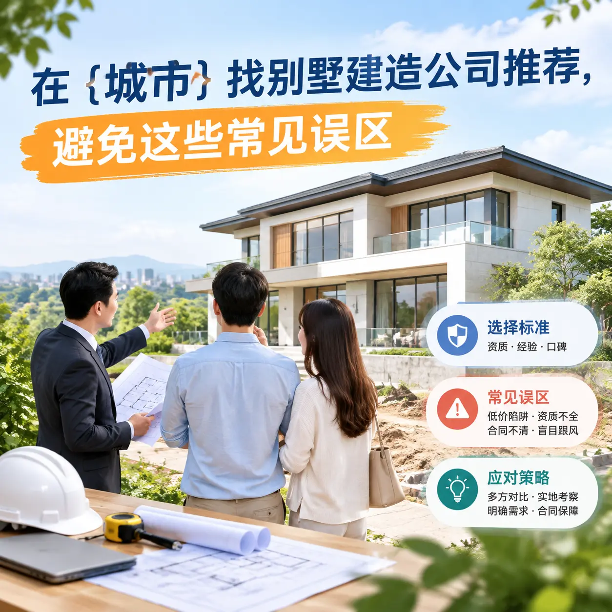 在 西秀 找别墅建造公司推荐，避免这些常见误区