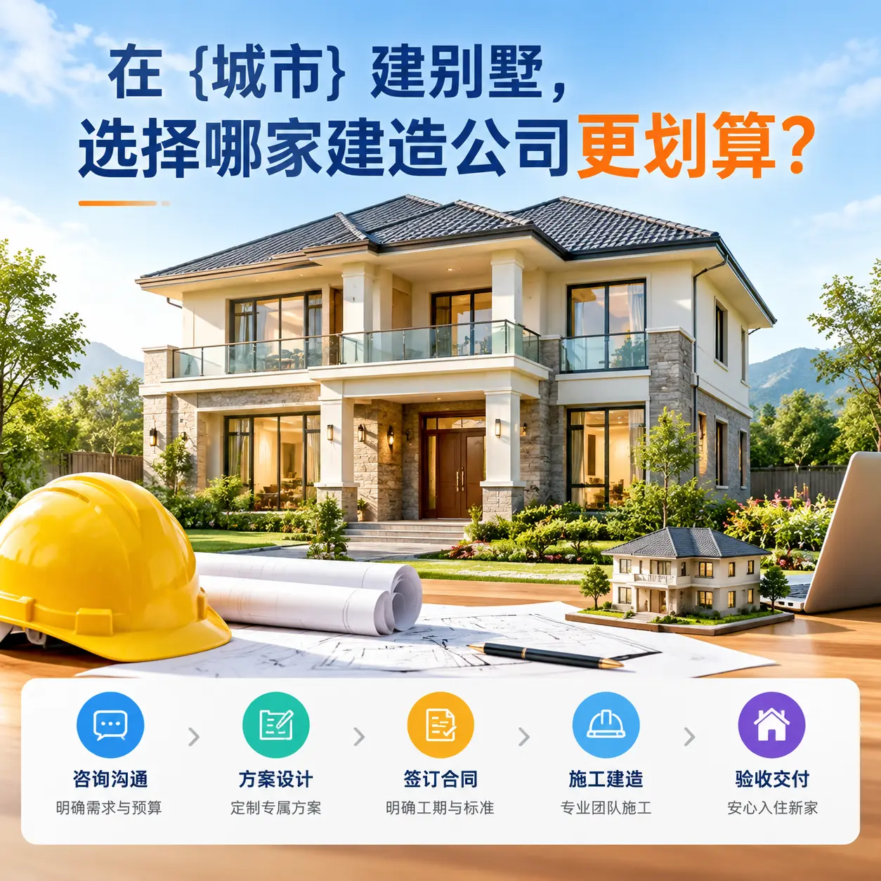 在 西秀 建别墅,选择哪家建造公司更划算?