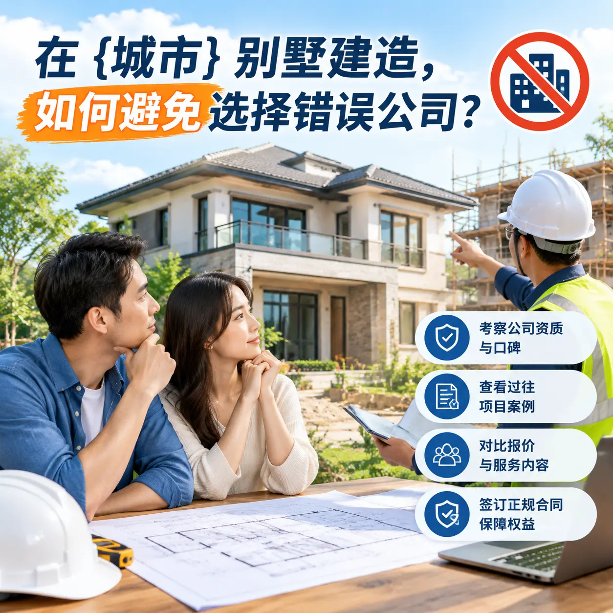 在 西秀 别墅建造，如何避免选择错误公司？