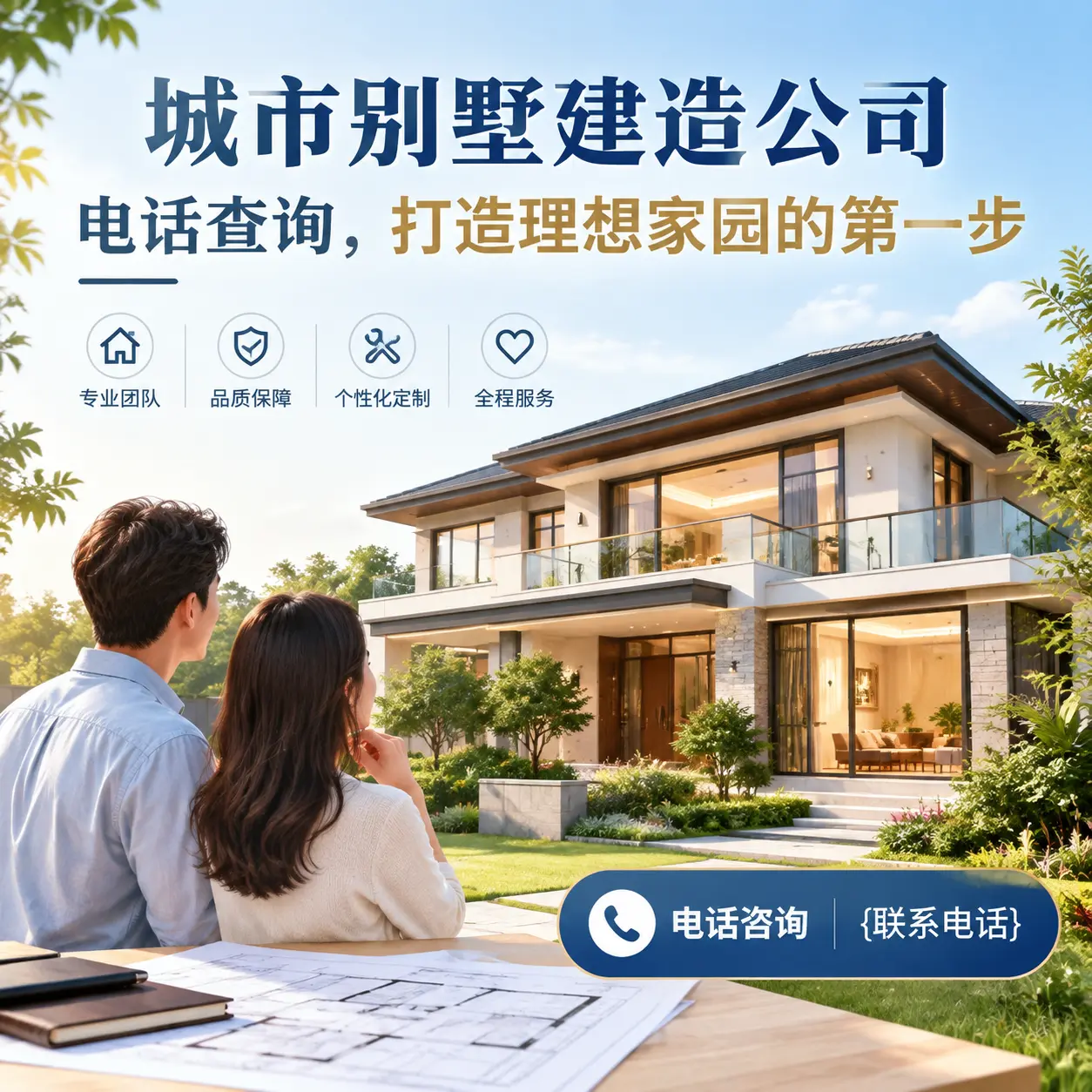 西秀别墅建造公司电话查询,打造理想家园的第一步