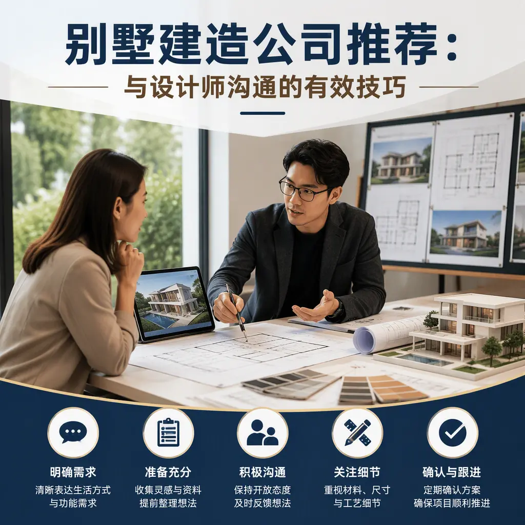 别墅建造公司推荐:与设计师沟通的有效技巧在 西秀
