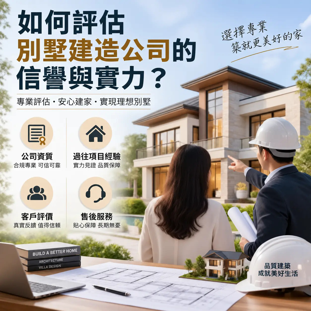 如何评估 西秀 别墅建造公司的信誉与实力?