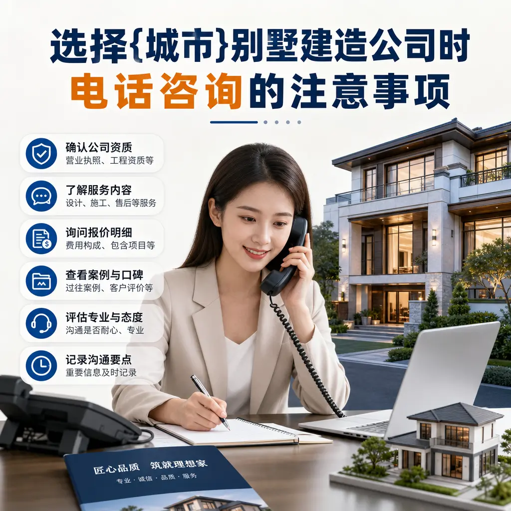 选择西秀别墅建造公司时,电话咨询的注意事项