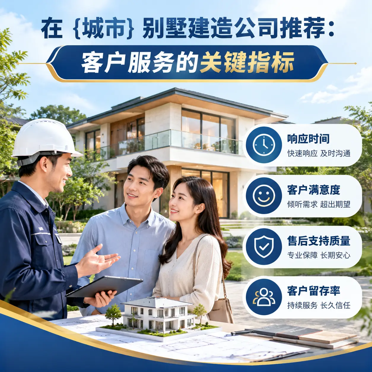 在 西秀 别墅建造公司推荐：客户服务的关键指标
