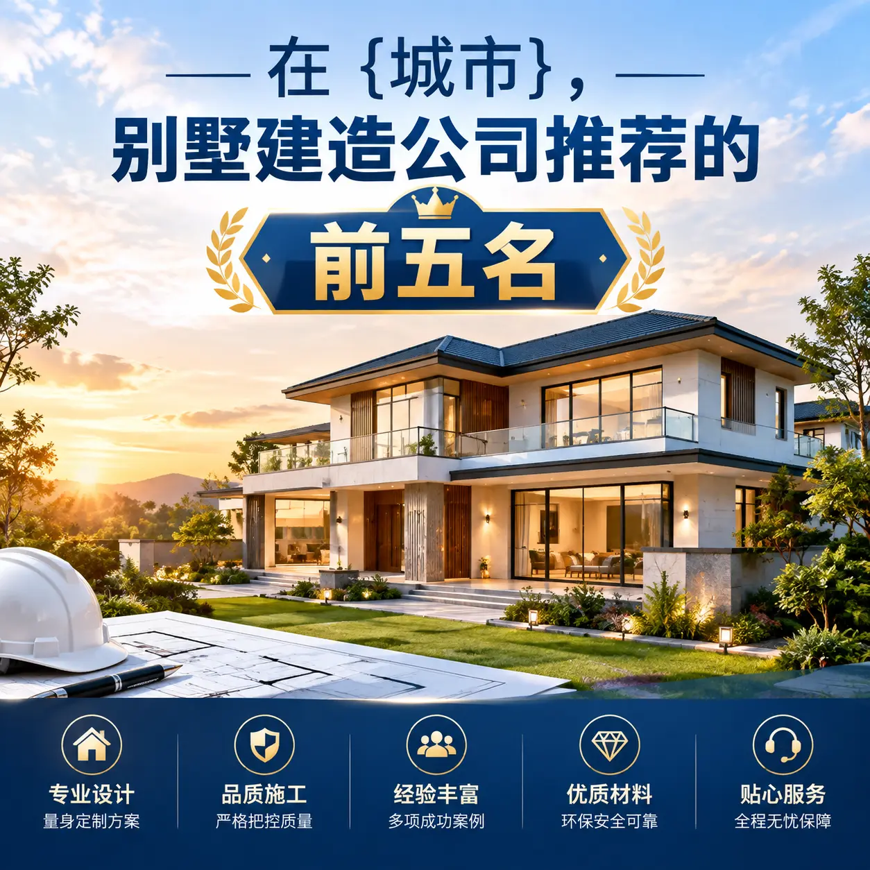 在 西秀，别墅建造公司推荐的前五名
