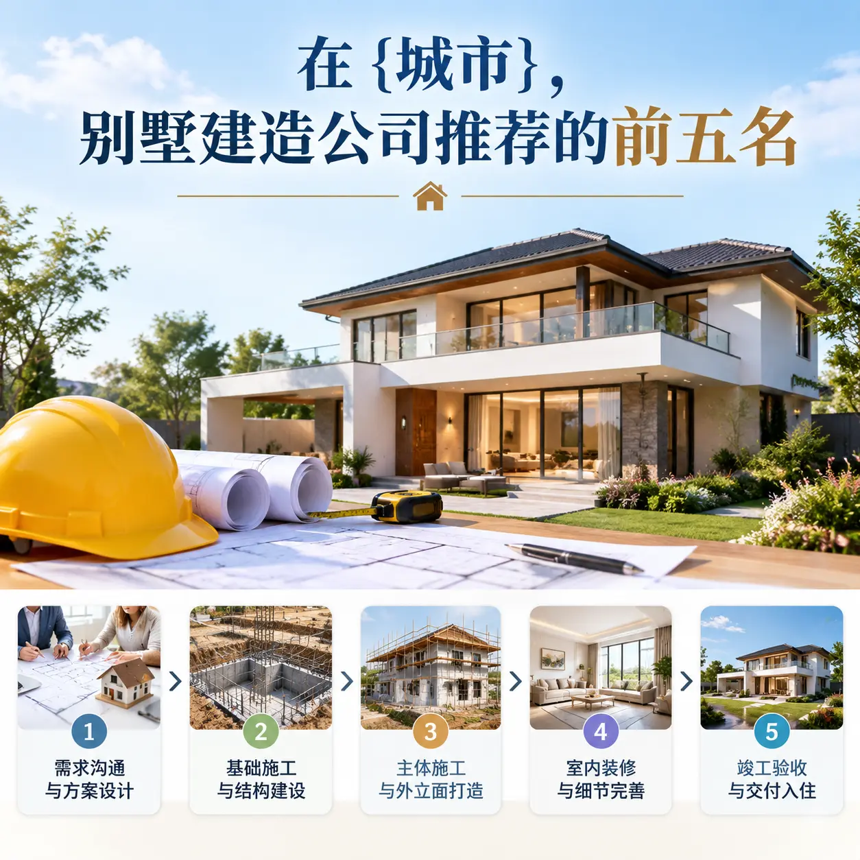 在 西秀，别墅建造公司推荐的前五名