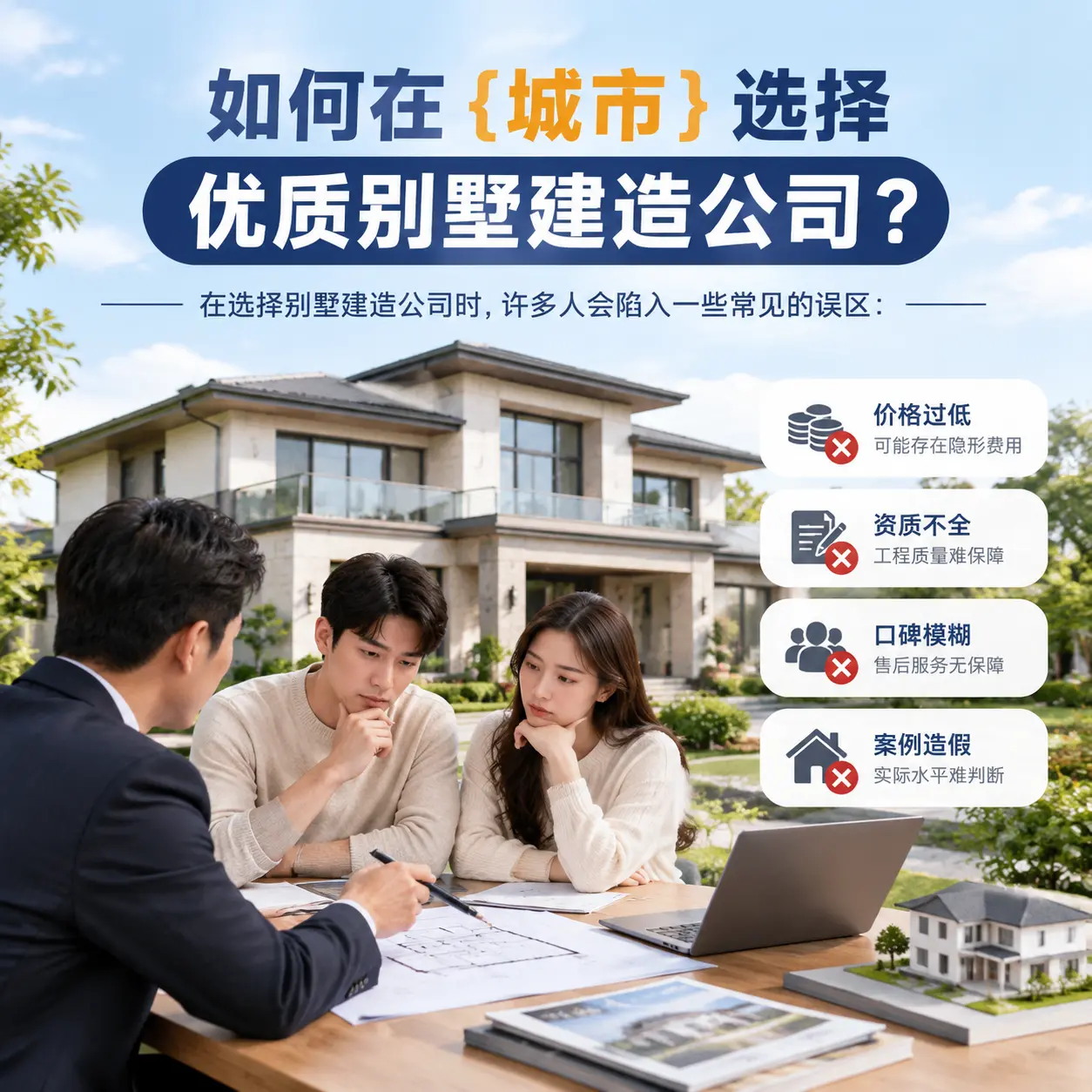 如何在 西秀 选择优质别墅建造公司？