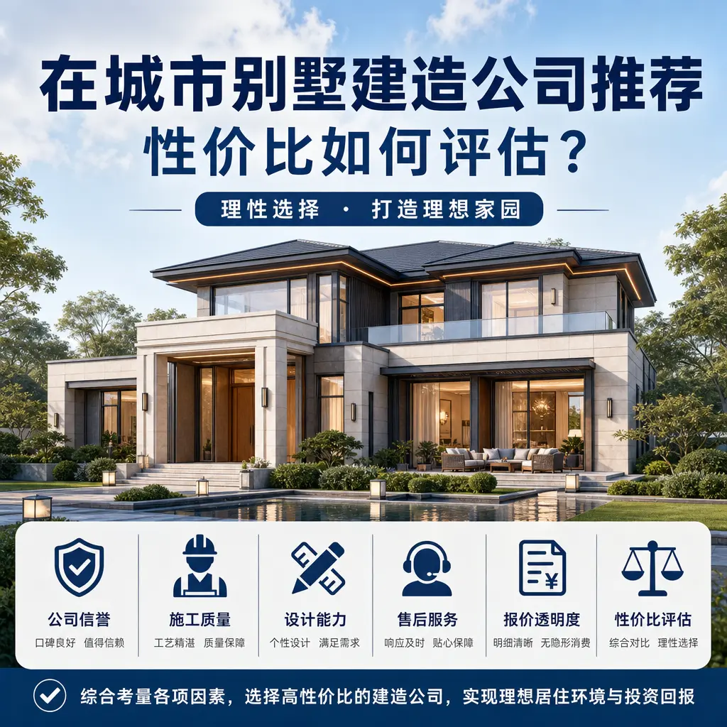 在 西秀 别墅建造公司推荐,性价比如何评估?
